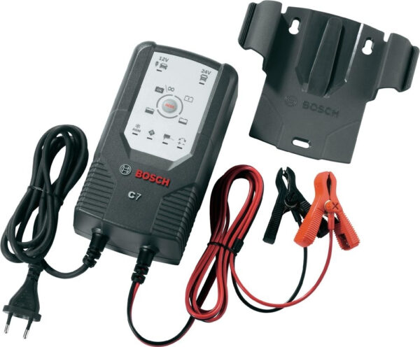 Bosch Battery C7 Φορτιστής Μπαταρίας Αυτοκινήτου 12/24V