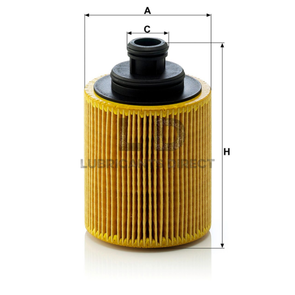 Mann Φίλτρο Λαδιού HU712/7X - Image 2