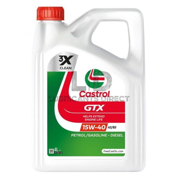 Castrol GTX 15W-40 4L