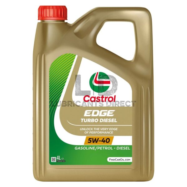 Castrol Edge Turbo Diesel 5W-40 4L