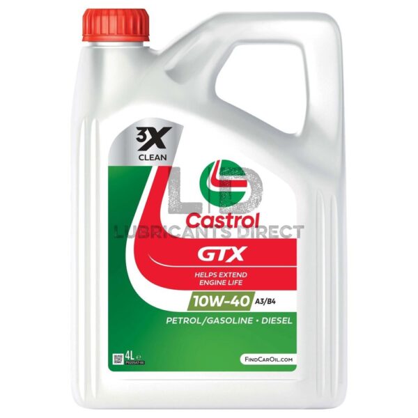 Castrol GTX 10W-40 4L